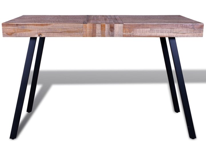 vidaXL Stół z odzyskanego drewna tekowego Wysokość 76 cm Pomieszczenie Stoły do salonu Drewno Szerokość(n) 58 cm