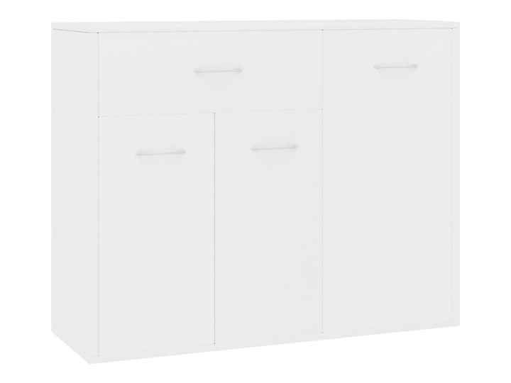 vidaXL Szafka, biała, 88 x 30 x 70 cm, płyta wiórowa Szerokość 105 cm Głębokość 30 cm Z szafkami i szufladami Płyta MDF Szerokość 88 cm Styl Minimalistyczny