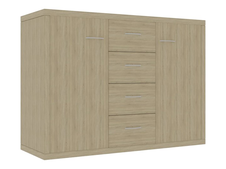 vidaXL Szafka, kolor dąb sonoma, 88 x 30 x 65 cm, płyta wiórowa Głębokość 30 cm Z szafkami i szufladami Płyta MDF Szerokość 88 cm Szerokość 105 cm Kolor Beżowy