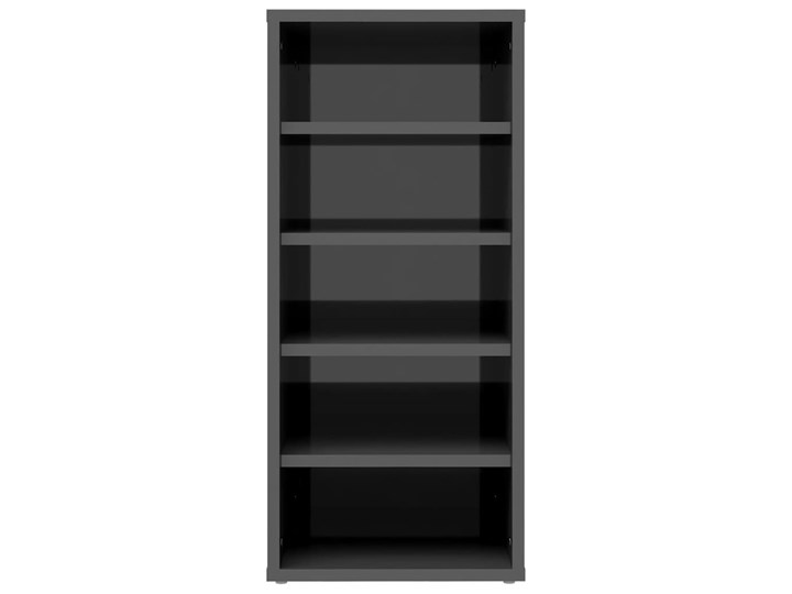 vidaXL Szafki na buty, 2 szt., wysoki połysk, szare, 31,5x35x70 cm Szerokość 32 cm Płyta MDF Płyta meblowa Głębokość 35 cm Płyta laminowana Pomieszczenie Sypialnia