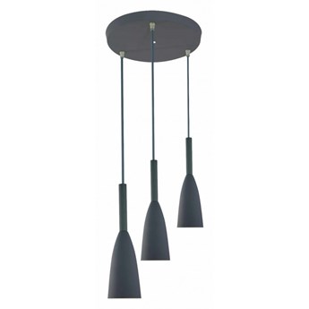 Lampa wisząca SOLIN 3 talerz szara LP-181/3P GR Light Prestige LP-181/3P GR