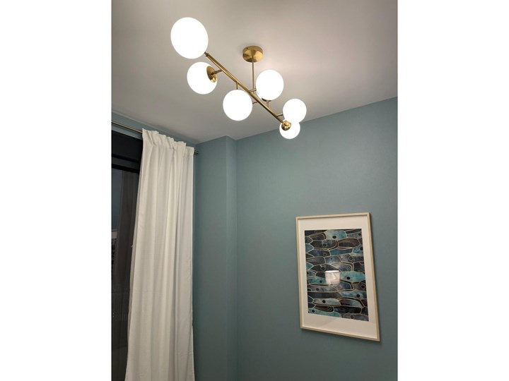 Lampa wisząca DORADO 8 LP-002/8P Light Prestige LP-002/8P ❗❗ Metal Szkło Lampa z kloszem Pomieszczenie Przedpokój