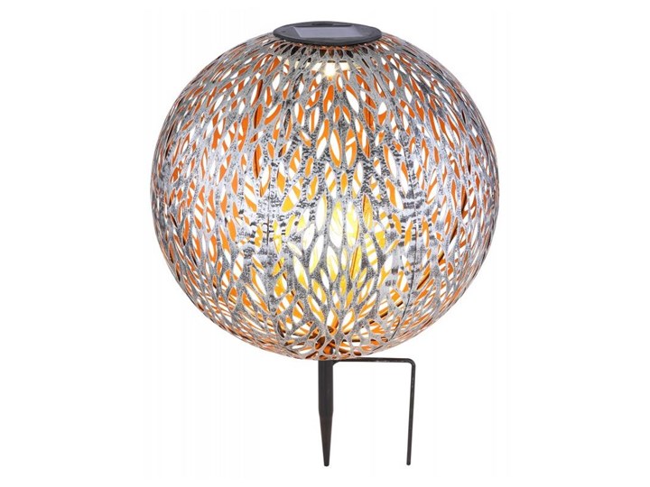 Globo 33627 - Lampa solarna LED/0,06W/1,2V srebrna IP44 Lampa LED Kolor Srebrny