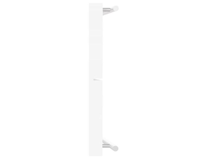 vidaXL Szafka pod umywalkę, biała, 41x38,5x48 cm, płyta wiórowa Rodzaj frontu Szuflady Płyta stolarska Płyta MDF Kolor Biały