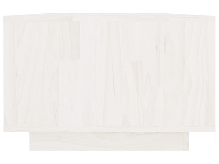 vidaXL Stolik kawowy, biały, 110x50x33,5 cm, drewno sosnowe Długość 110 cm Szerokość 50 cm Wysokość 50 cm Kształt blatu Prostokątne