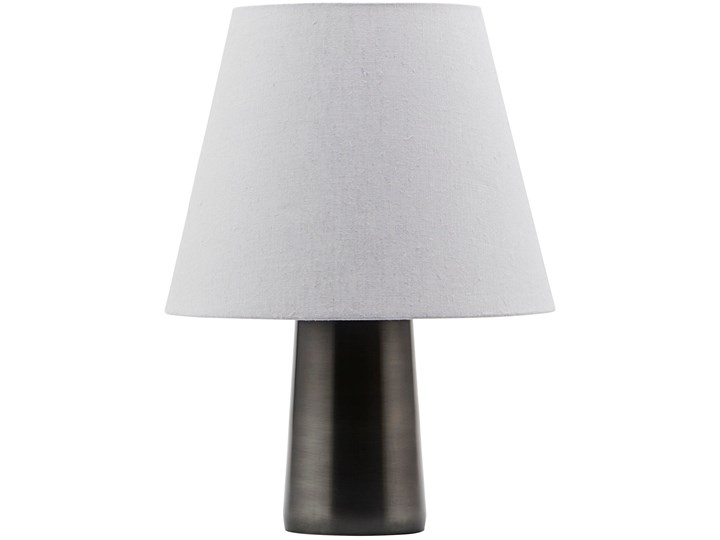 Lampa stołowa Bakora Ø13 cm biała Kolor Szary