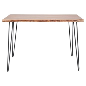 Stół barowy Edge 130x70 cm naturalny