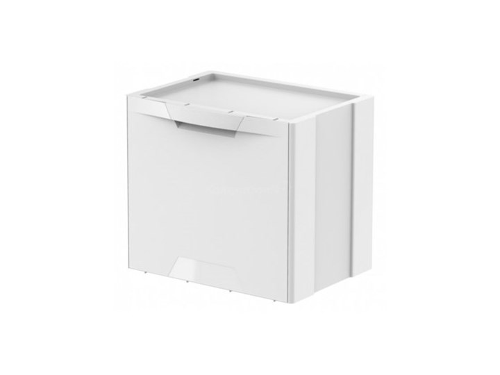 Kosz do śmieci MELICONI Ecocubes 22L Biały Kosz do segregacji Tworzywo sztuczne Kosz uchylny Pojemność 22 l Kategoria Kosze na śmieci