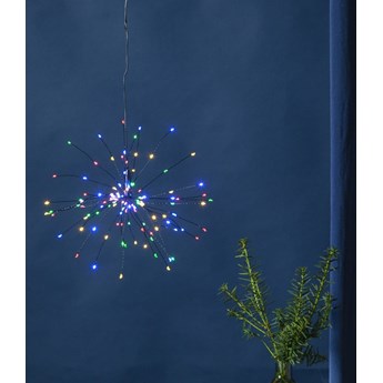 Wisząca dekoracja świetlna LED Star Trading Coloured, ⌀ 26 cm