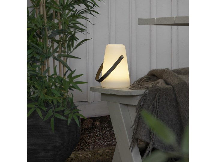 Biały lampion LED Star Trading Linterna, wys. 29 cm Tworzywo sztuczne Kategoria Lampiony do ogrodu