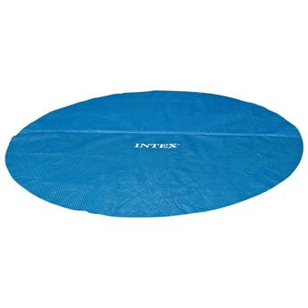 INTEX Basenowa plandeka solarna, niebieska, 448 cm, polietylen