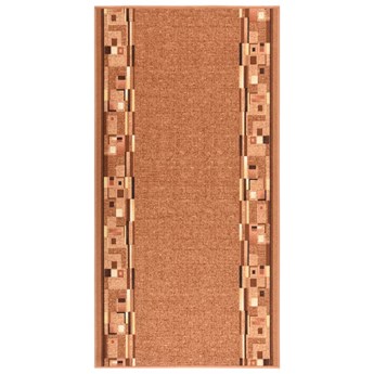 vidaXL Bieżnik dywanowy, brązowy, 100x200 cm, antypoślizgowy