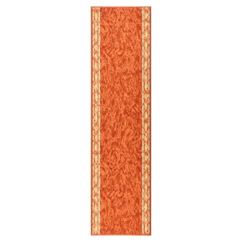 vidaXL Bieżnik dywanowy, terakotowy, 67x250 cm, antypoślizgowy