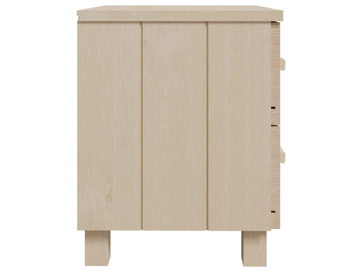 vidaXL Szafka nocna, miodowy brąz, 40x35x44,5 cm, drewno sosnowe Szerokość 40 cm Płyta MDF Nocne Głębokość 35 cm Wysokość 45 cm Płyta laminowana Sosna Pomieszczenie Sypialnia