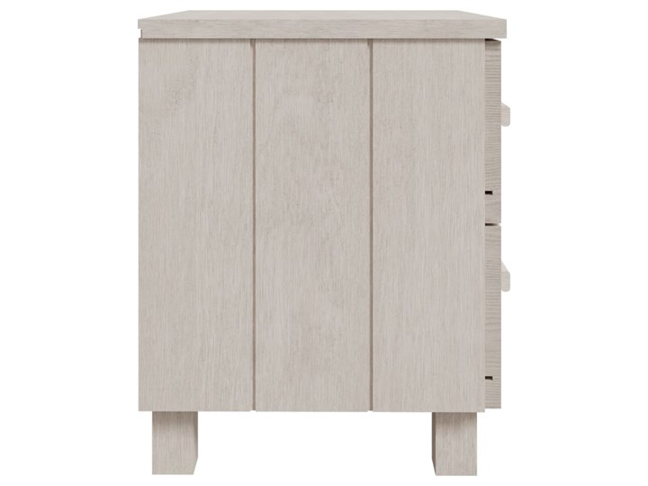 vidaXL Szafka nocna, biała, 40x35x44,5 cm, lite drewno sosnowe Wysokość 45 cm Nocne Sosna Płyta laminowana Szerokość 40 cm Głębokość 35 cm Płyta MDF Kolor Biały