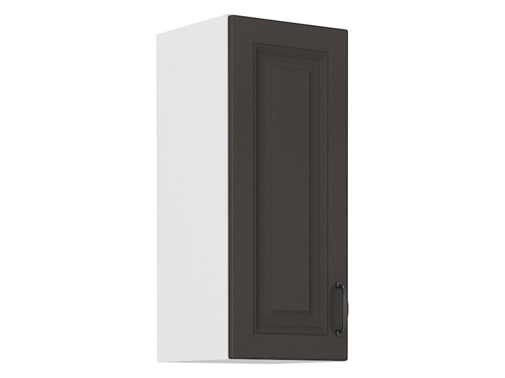 Szafka Wisząca Kuchenna 30x90 cm STILO Biały/Grafit Drewno Kategoria Szafki kuchenne