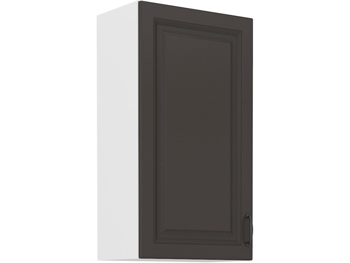 Szafka Wisząca Kuchenna 50x90 cm STILO Biały/Grafit Drewno Kategoria Szafki kuchenne