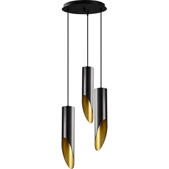 Lampa wisząca w kolorze czarnym - Ø 33 cm