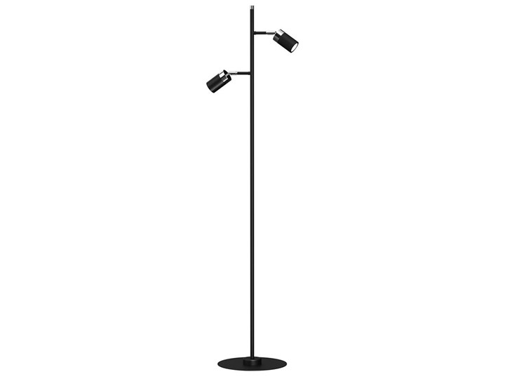Lampa podłogowa JOKER 2xGU10/25W/230V czarny/błyszczący chrom