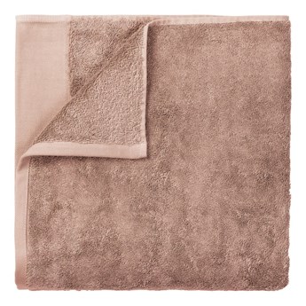 Różowy ręcznik Blomus Riva, 100x50 cm