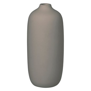 Szary ceramiczny wazon Blomus Ceola, wys. 18 cm