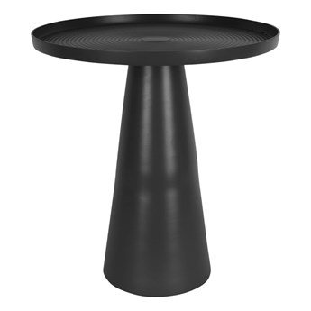 Czarny metalowy stolik Leitmotiv Force, wys. 43 cm
