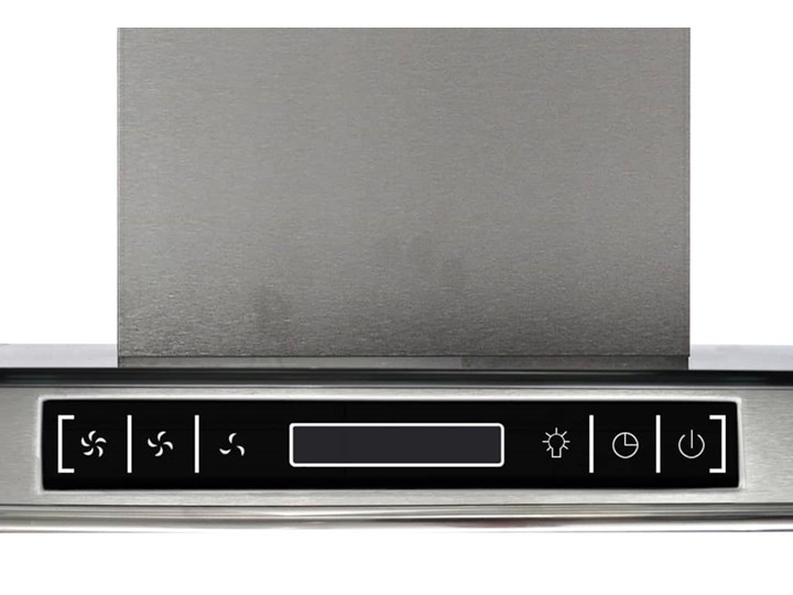 vidaXL Okap kuchenny nad wyspę z wyświetlaczem LCD Poziom hałasu 65 dB