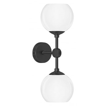 Czarny kinkiet do salonu GC-K2T