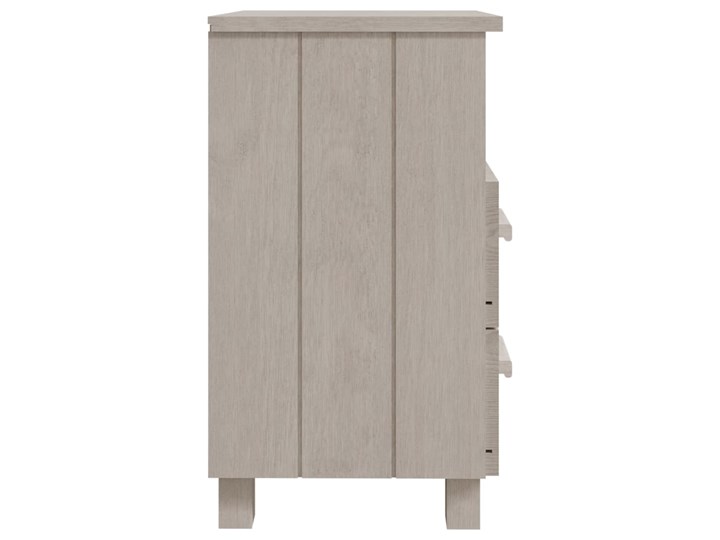 vidaXL Szafka nocna, biała, 40x35x62 cm, drewno sosnowe Sosna Szerokość 40 cm Głębokość 35 cm Płyta laminowana Nocne Płyta MDF Pomieszczenie Sypialnia