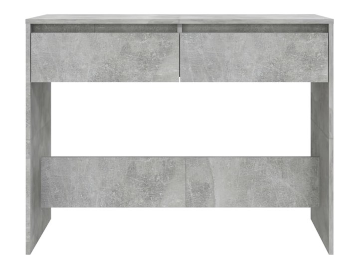vidaXL Stolik konsolowy, szarość betonu, 100x35x76,5 cm, płyta wiórowa Kategoria Konsole