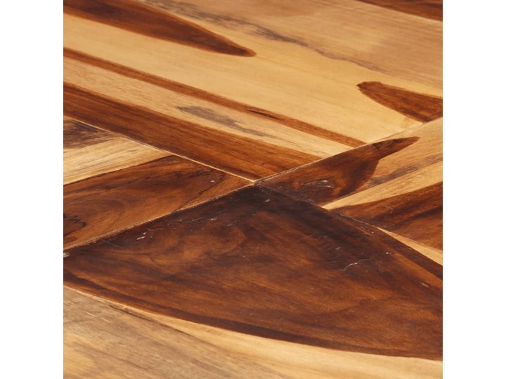 vidaXL Stół jadalniany, 160x90x75 cm, akacja stylizowana na sheesham Stal Pomieszczenie Stoły do jadalni Drewno Długość(n) 160 cm