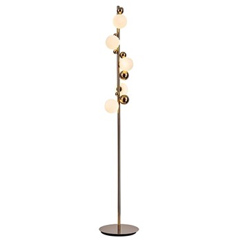 MOOSEE lampa podłogowa VALENTINO FLOOR - złota