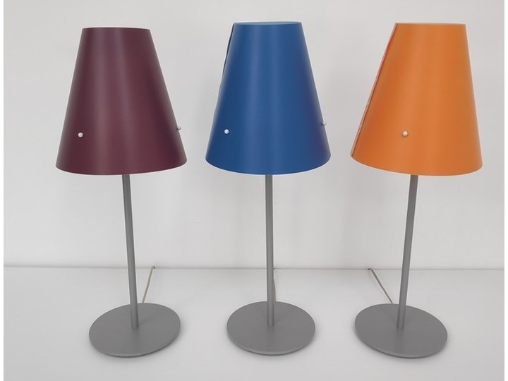 Lampa stołowa, lampa biurowa MANADE COSY S - Biała Lampa z kloszem Stal Kolor Biały