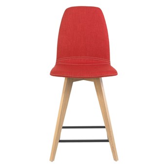 Krzesło barowe / HOKER MOOD 11 firmy MOBITEC - Pomarańczowe
