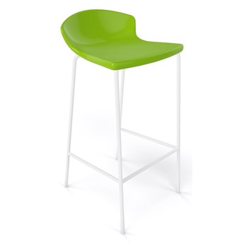 Krzesło barowe / HOKER EASY H67 firmy GABER - Made in ITALY - ZIELONE