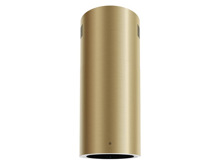 TUBUS W Gold Steel Pochłaniacz z filtrem węglowym Kolor Złoty Kategoria Okapy