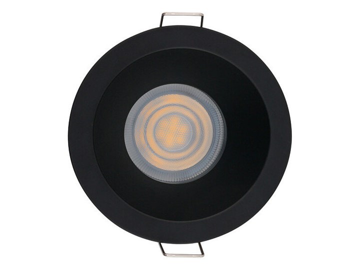 Podtynkowa lampa okrągła Charlie 8367 czarne oczko IP54 łazienkowe Oprawa stropowa Kolor Czarny Okrągłe Kategoria Oprawy oświetleniowe