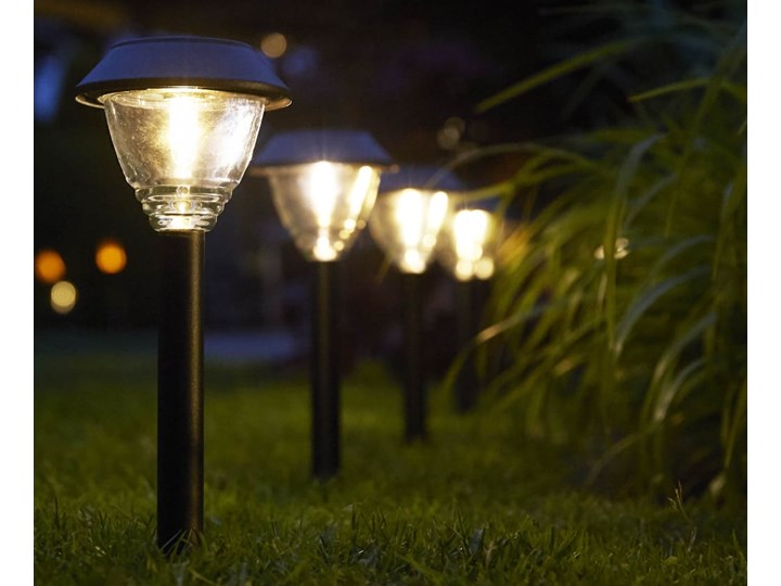 Luxform Lampki solarne LED AYR Kodiak, 2 sztuki Kategoria Lampy ogrodowe Lampa LED Lampa solarna Kolor Czarny