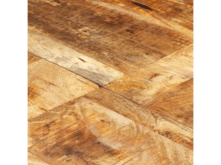 vidaXL Stół jadalniany, 160 x 90 x 75 cm, surowe drewno mango Długość(n) 160 cm Stal Pomieszczenie Stoły do jadalni
