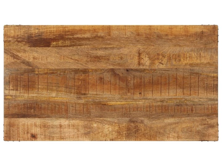 vidaXL Stół jadalniany, 110x60x76 cm, lite drewno mango Długość(n) 110 cm Kolor Beżowy