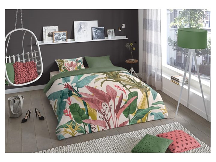Komplet pościeli ze wzorem 140x200 cm 135x200 cm Kategoria Komplety pościeli 200x200 cm Bawełna 200x220 cm 155x220 cm Kolor Wielokolorowy