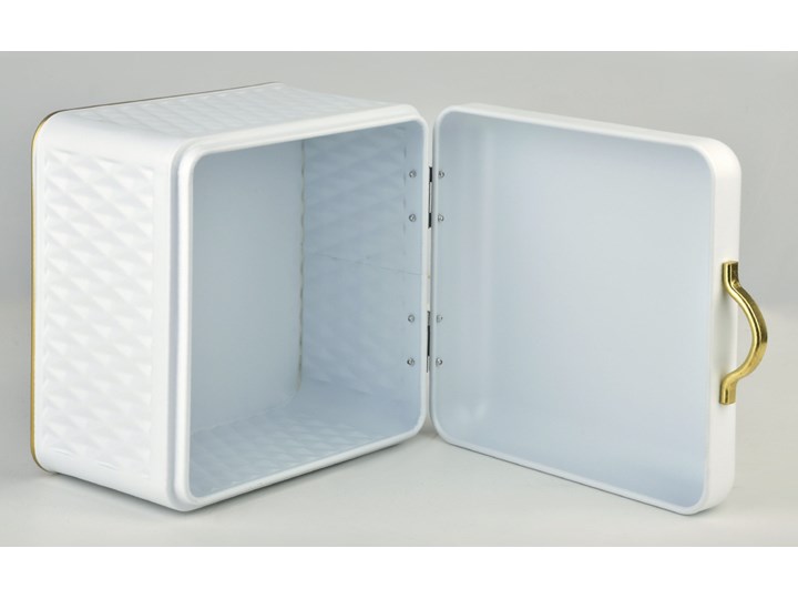 Chlebak SANDY WHITE z tłoczeniami Cookini 20x22 cm - Homla Kategoria Chlebaki