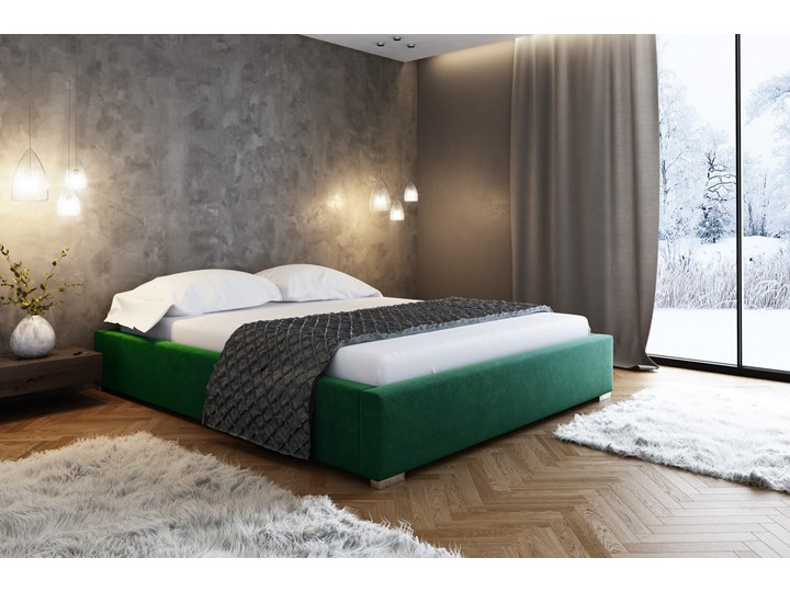 Łóżko tapicerowane 160x200 POLO z pojemnikiem Rozmiar materaca 160x200 cm Tkanina Metal Kategoria Łóżka do sypialni
