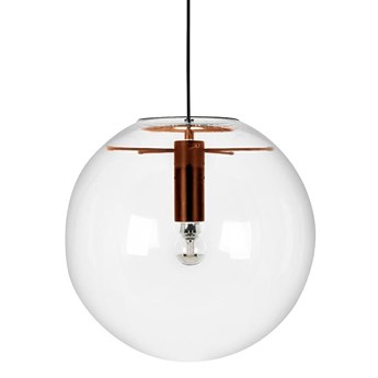 Lampa wisząca SANDRA 40 miedziana - szkło, metal