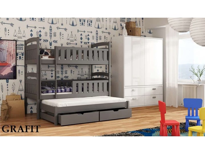 Łóżko piętrowe ANATOL Lano Meble Drewno Kategoria Łóżka dla dzieci
