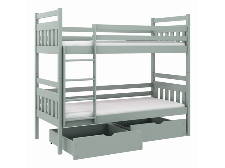 Łóżko piętrowe ADAŚ Lano Meble Kategoria Łóżka dla dzieci Drewno Liczba miejsc Dwuosobowe