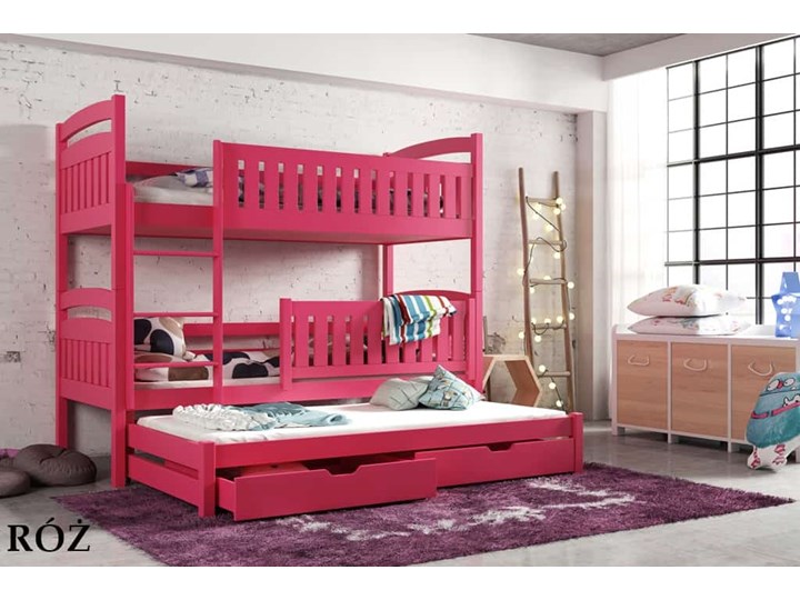 Łóżko piętrowe BLANKA Lano Meble Drewno Kategoria Łóżka dla dzieci