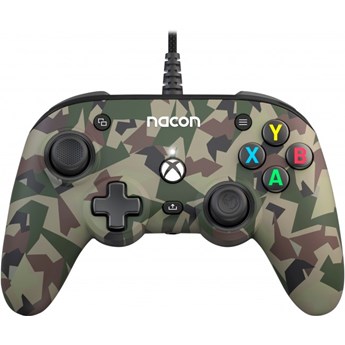 NACON Xbox Series Pad przewodowy Compact Pro - camo zielony