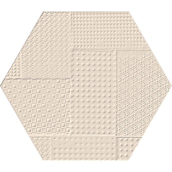 Sixty Esagona Timbro Sabbia Silktech 21x18,2 płytka heksagonalna