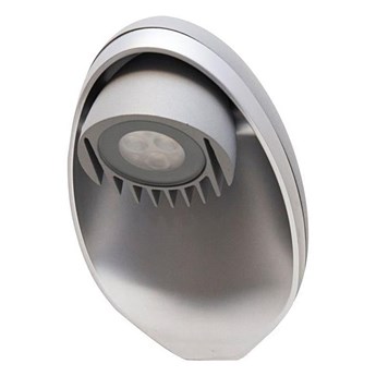 Regulowana lampa ścienna - kinkiet aluminiowy zewnętrzny (LED 9W, 345lm) SU-MA (Eggo)